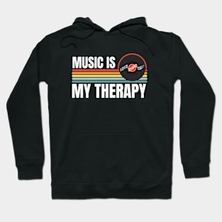 Music Is My Therapy Hoodie